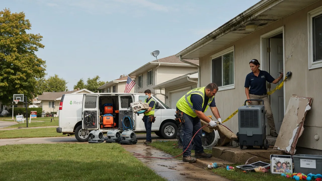 Water Damage Restoration in Warren, OH near me